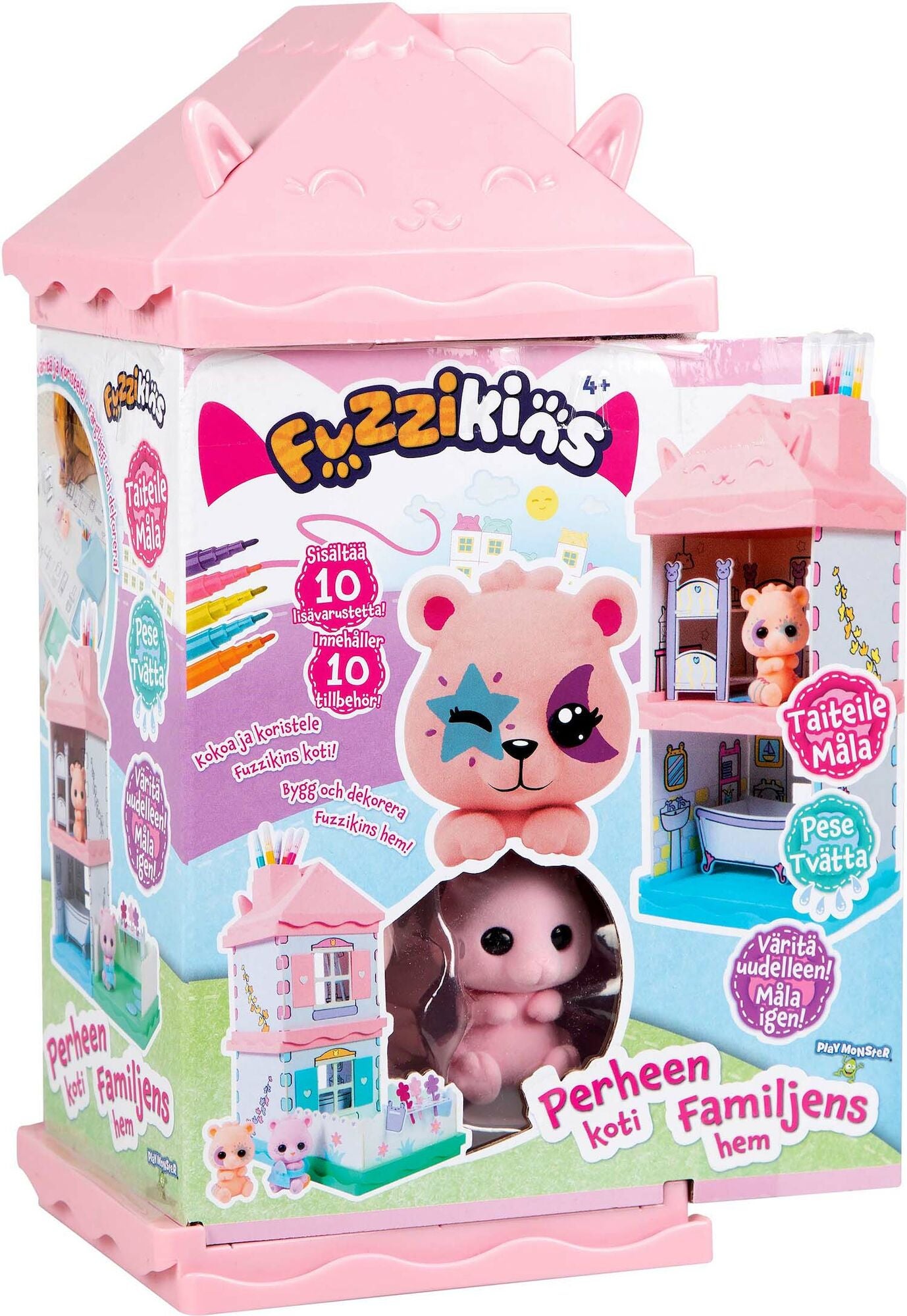 Fuzzikins Pysselset Familjens Hem|