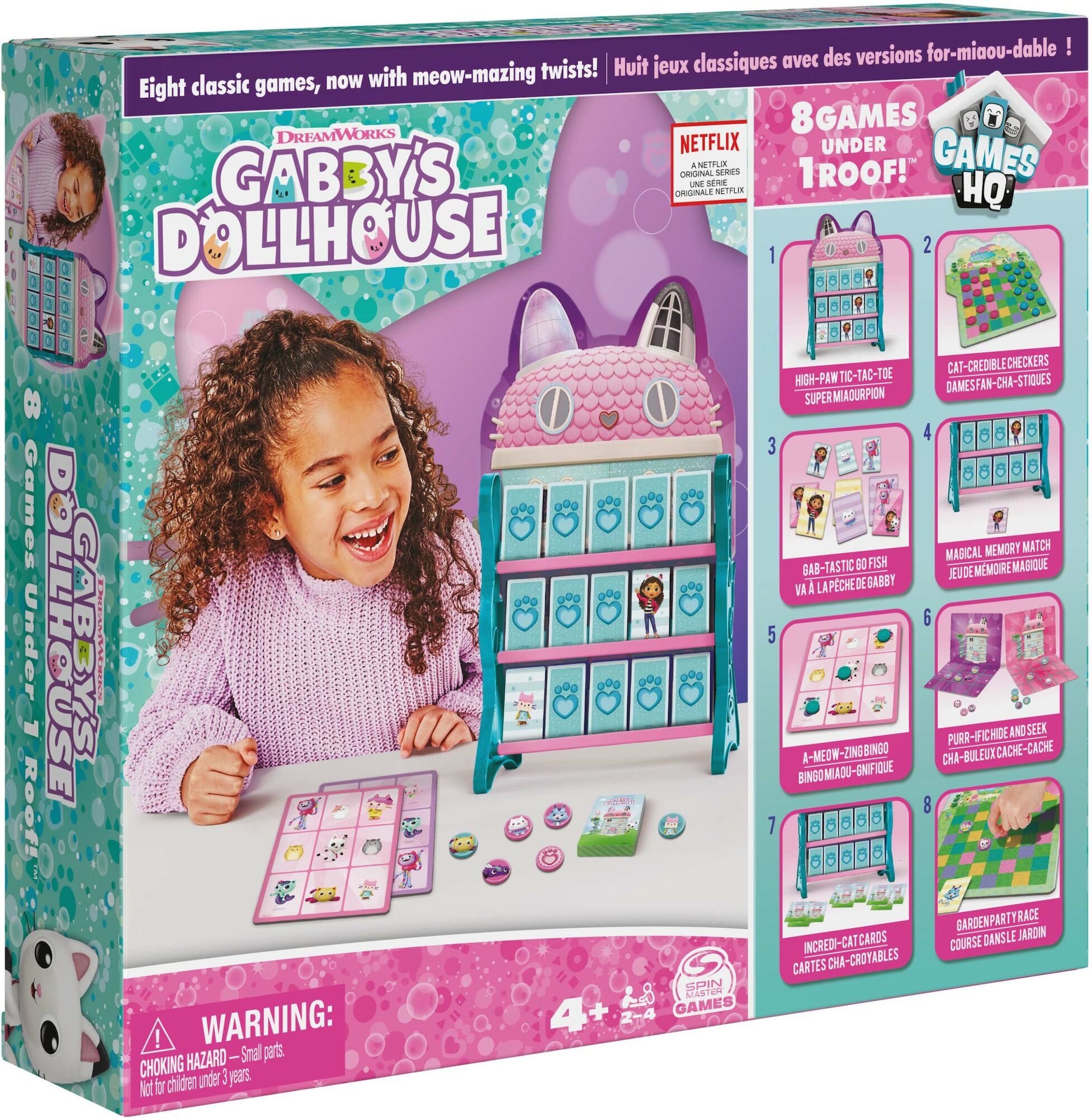 Gabby's Dollhouse 8-i-1 HQ Spel Lekset|