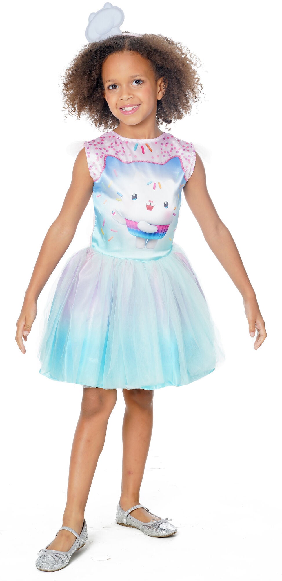 Gabby's Dollhouse Deluxe Cakey Cat Utklädnad med Hårband|