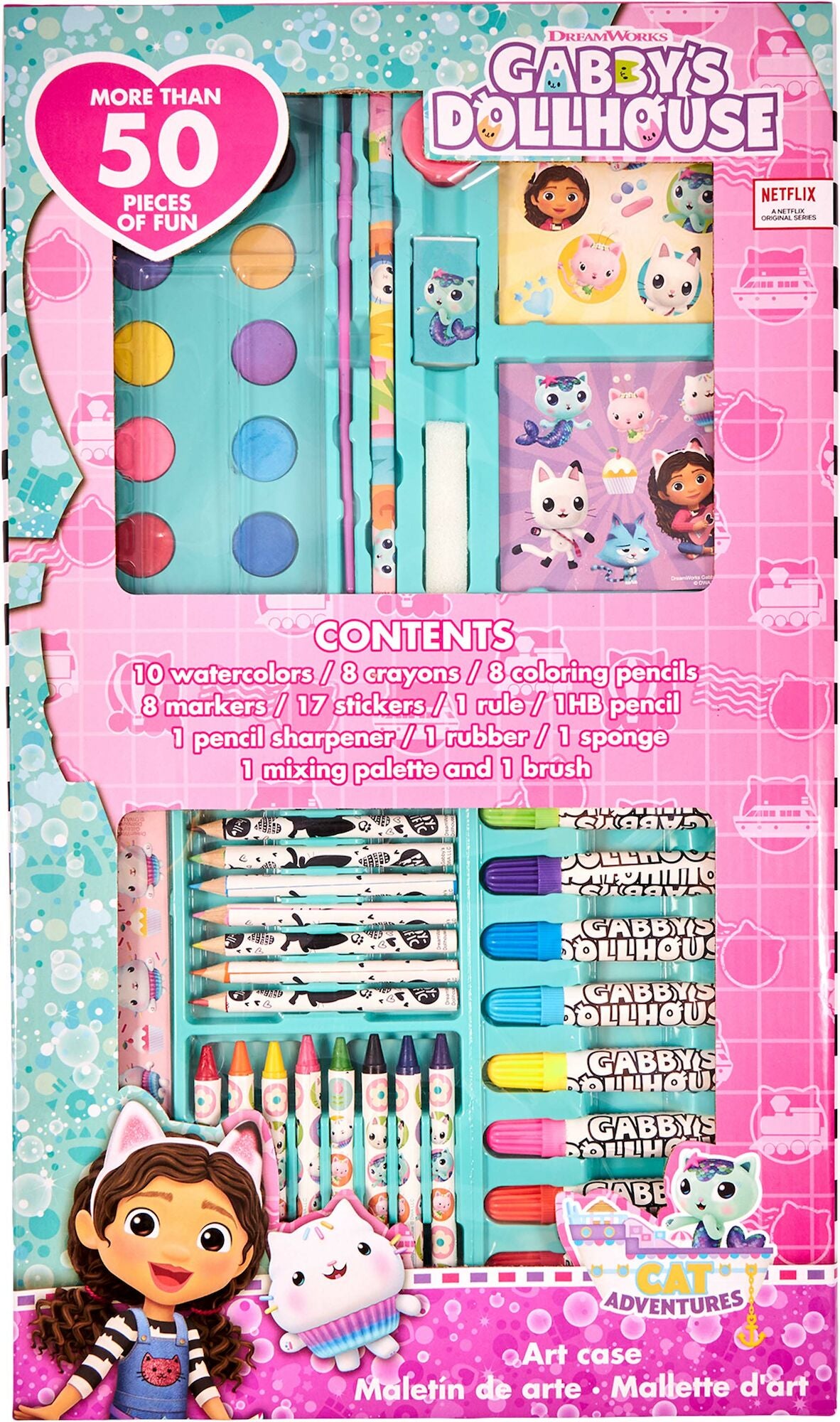 Gabby's Dollhouse Målarset 57 Delar|