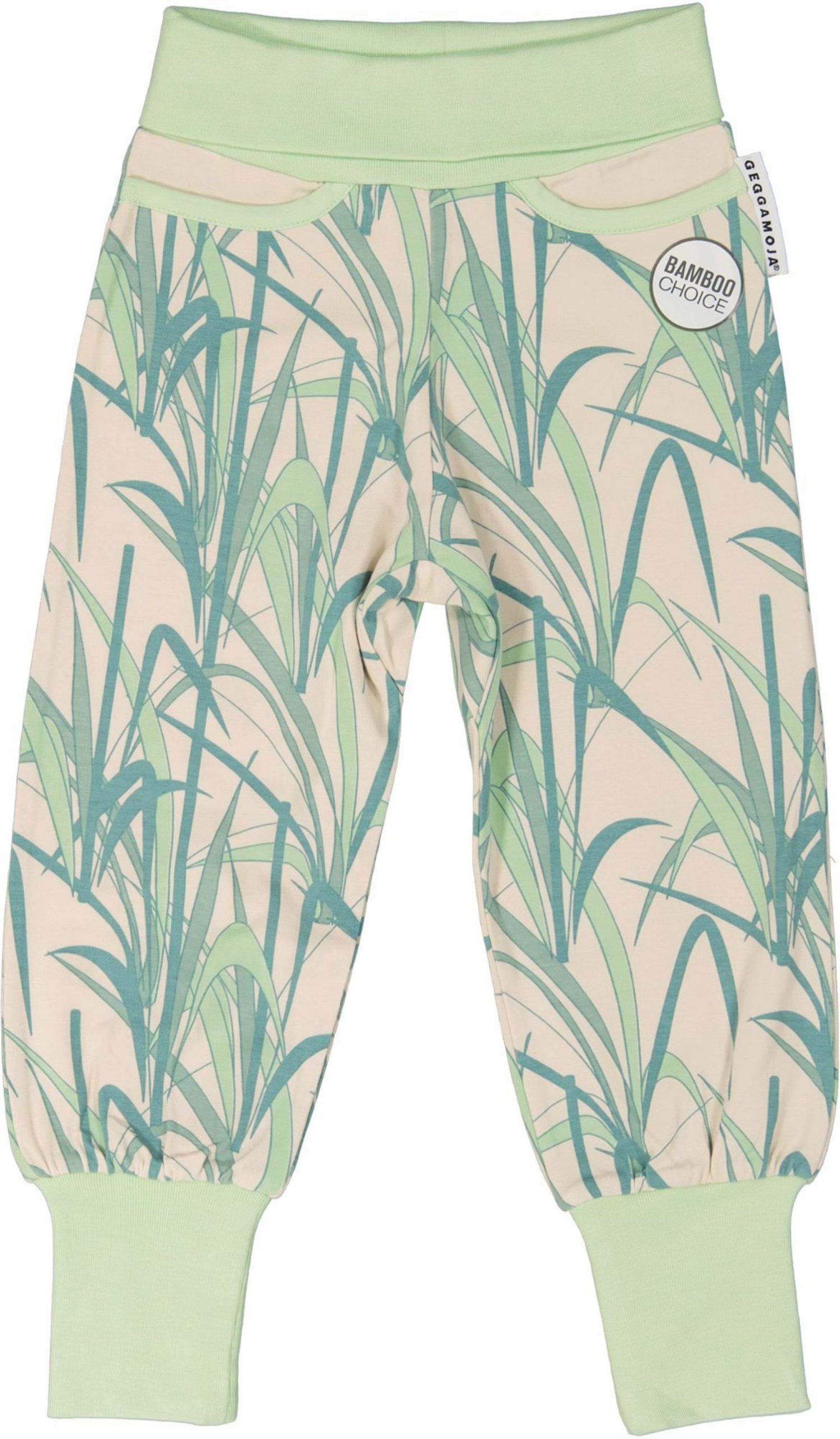 Geggamoja Bamboo Leggings|Grass