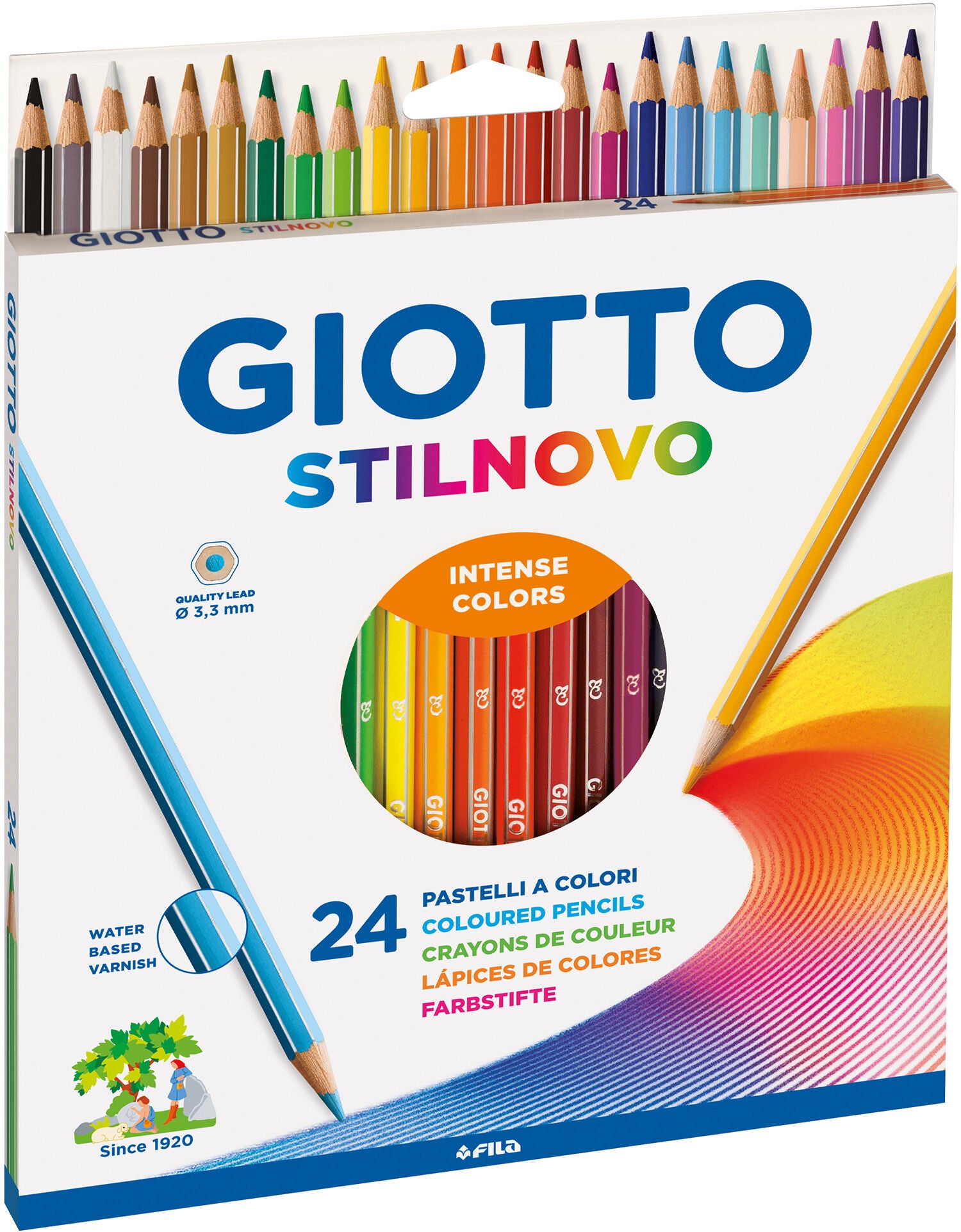 Giotto Stilnovo Färgpennor 24-pack|