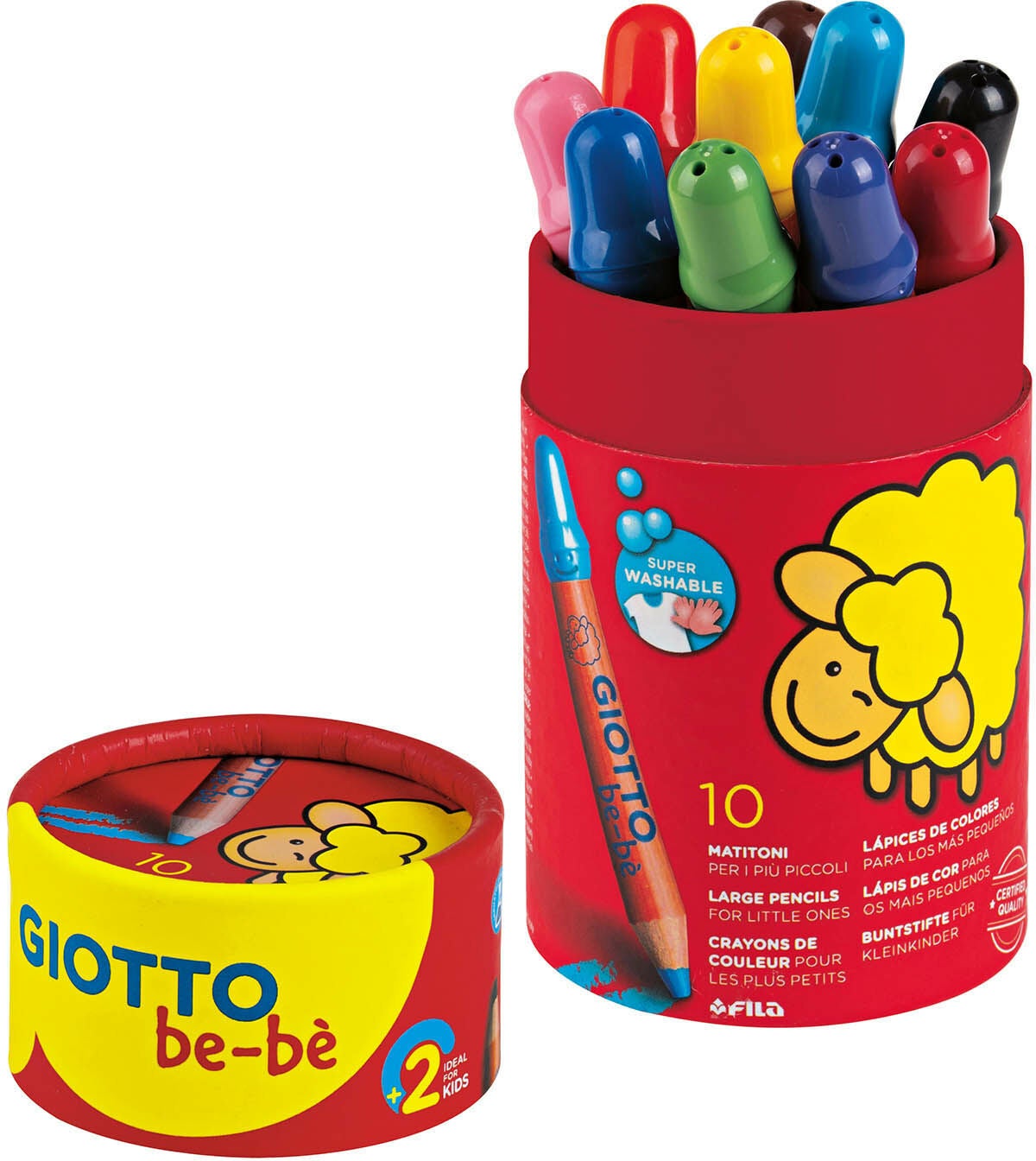 GiottoBebe Färgpennor 10-pack|