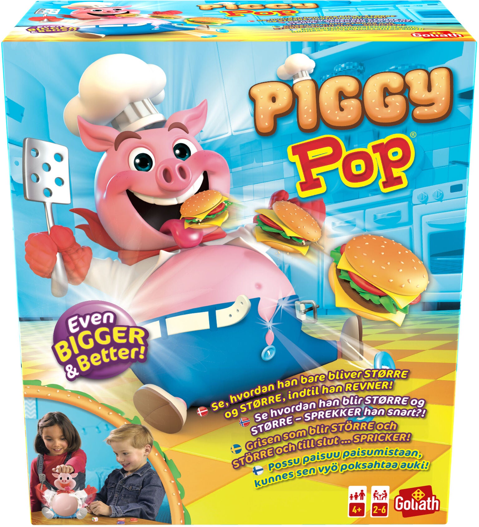 Goliath Games Piggy Pop Spel|
