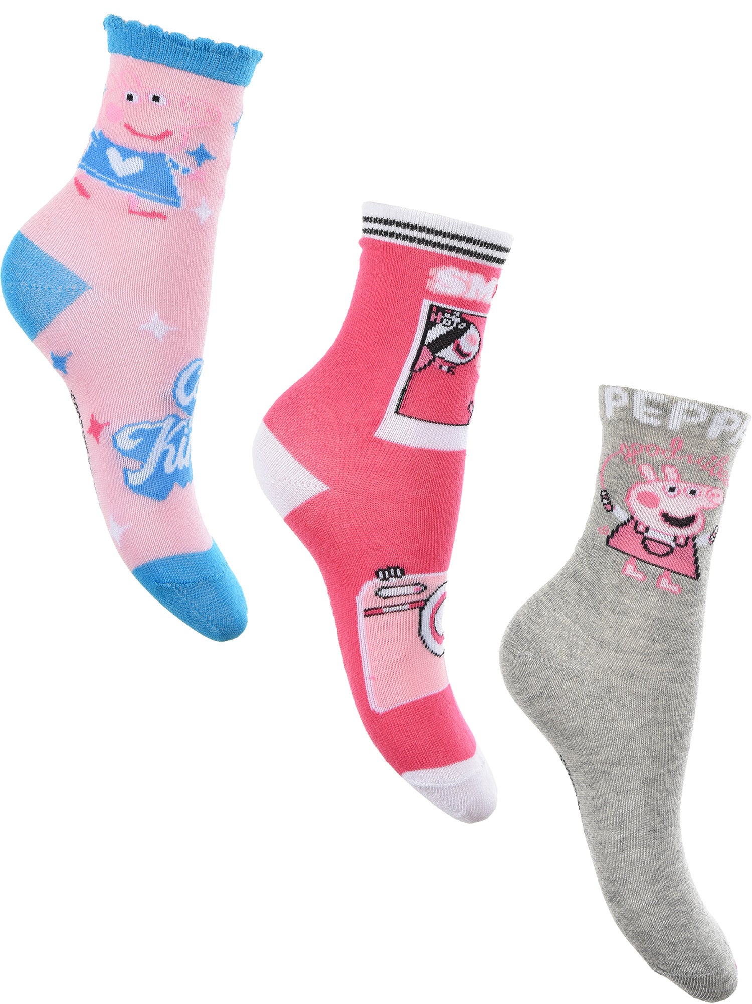Greta Gris Strumpa 3-pack|31-34