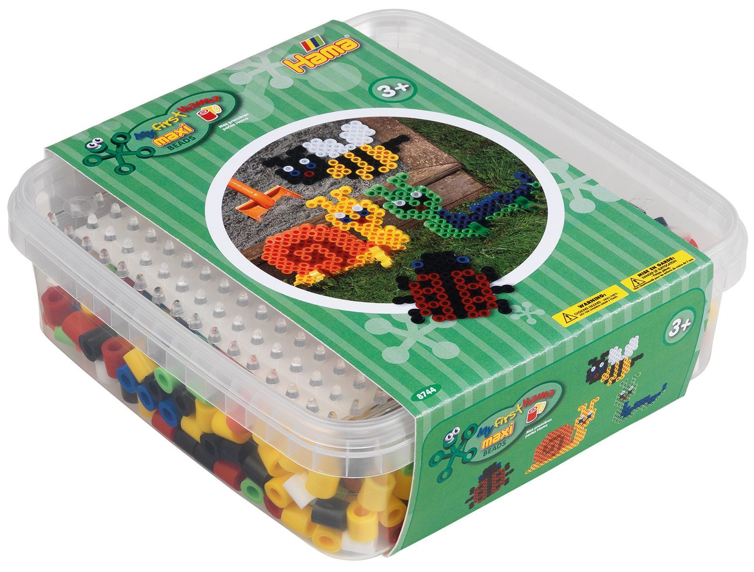 Hama Maxi Pärlor Box Insekter 600 st|