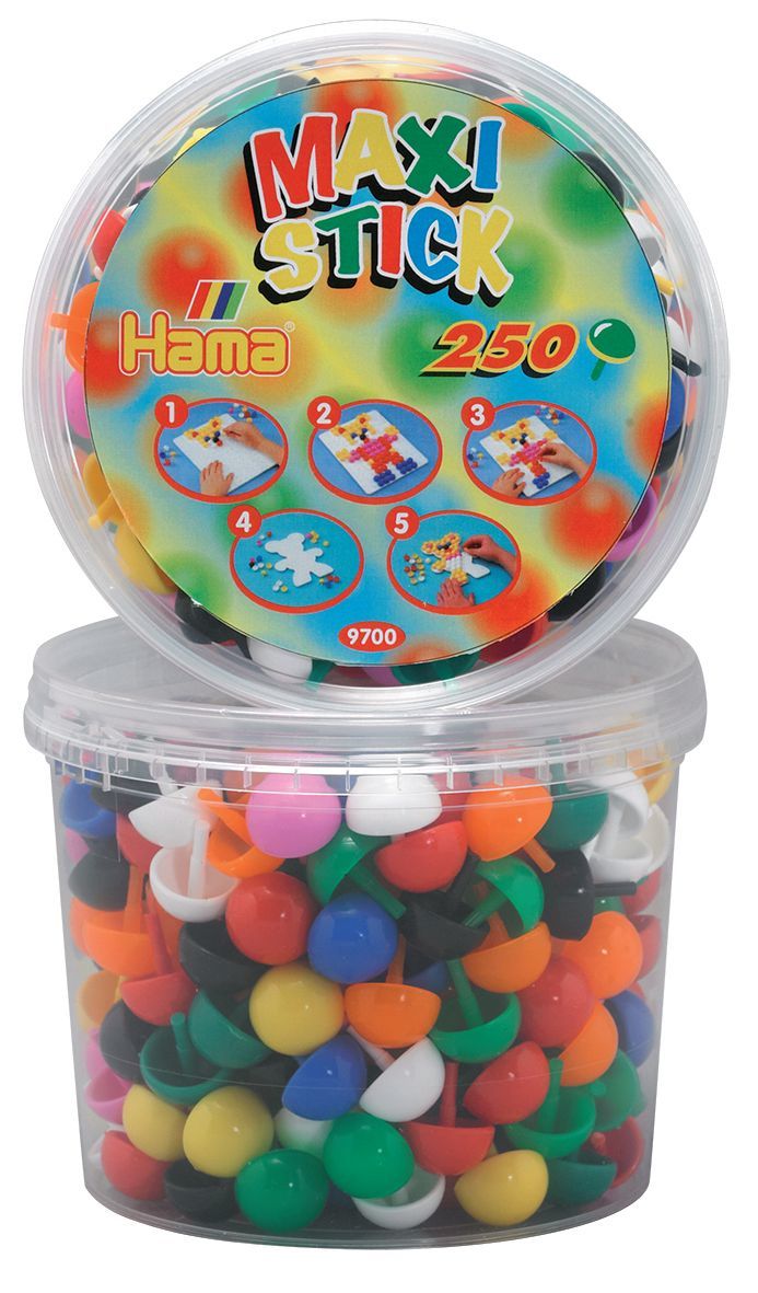 Hama Maxi Pärlor Stick Stift 250 st
