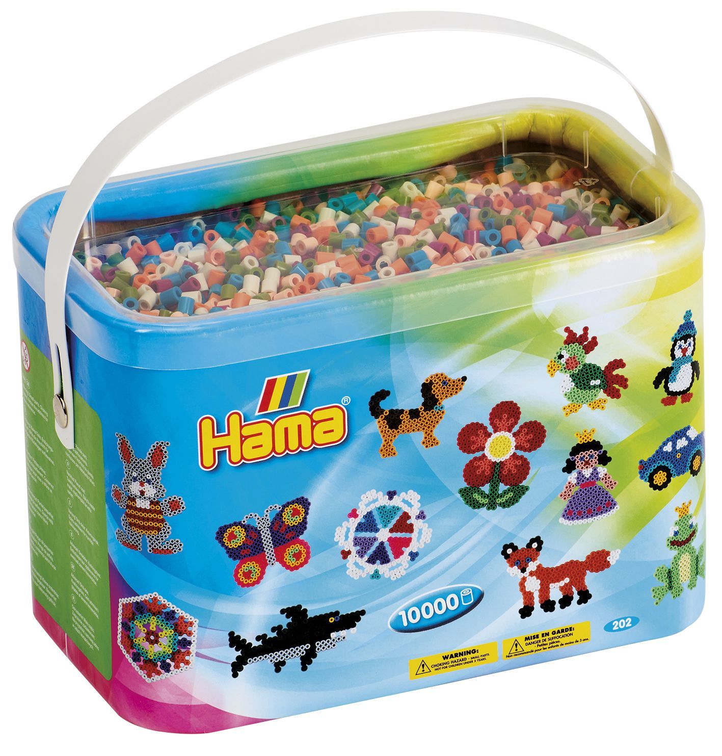 Hama Midi Pärlor 10000 st Mix 58