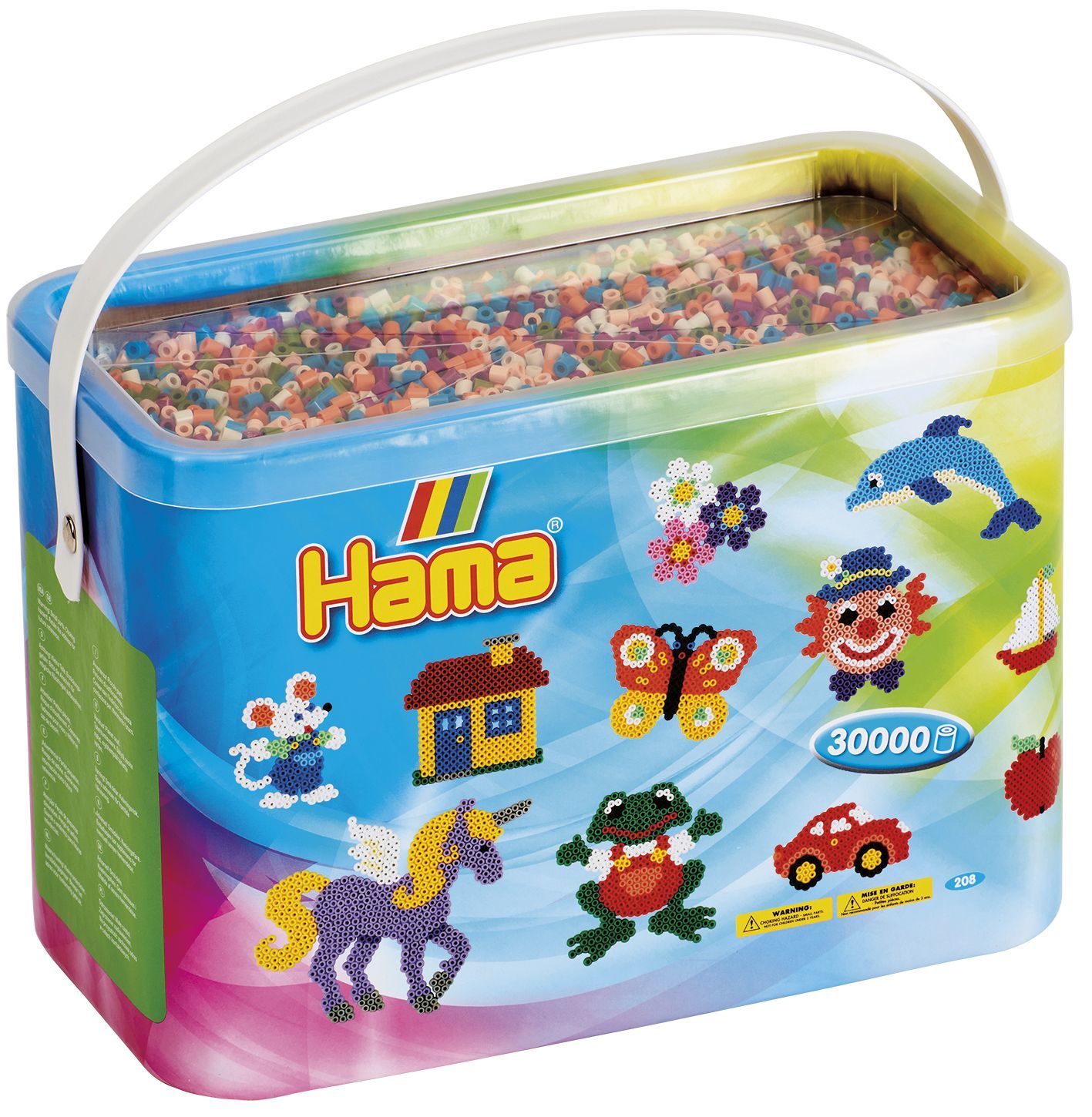 Hama Midi Pärlor 30000 st Mix 58
