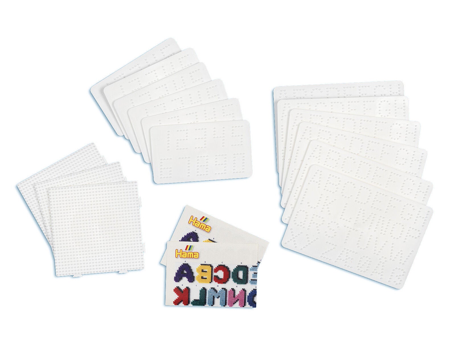 Hama Midi Pärlplattor 15-Pack Bokstäver och Siffror