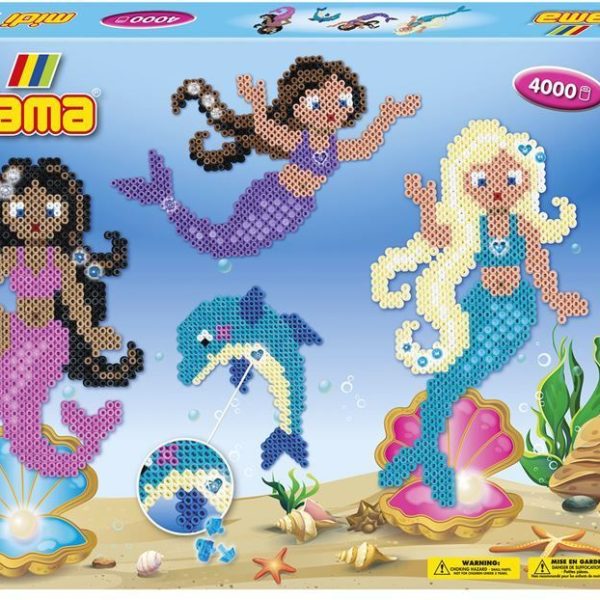 Hama Midi Presentask Sjöjungfru 4000 St|