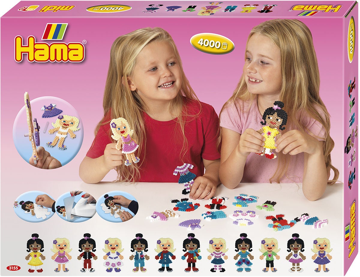 Hama Midi Presentlåda Fashion Dress Up 4000 st