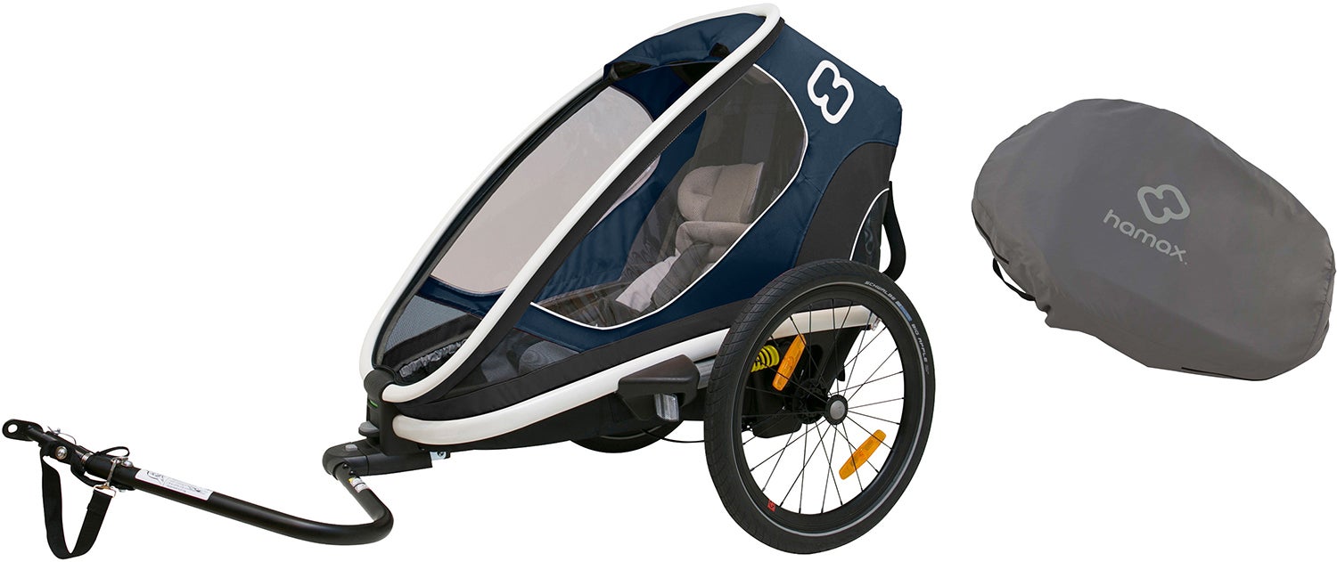Hamax Outback One Reclining Cykelvagn 2019 inkl. Förvaringsöverdrag