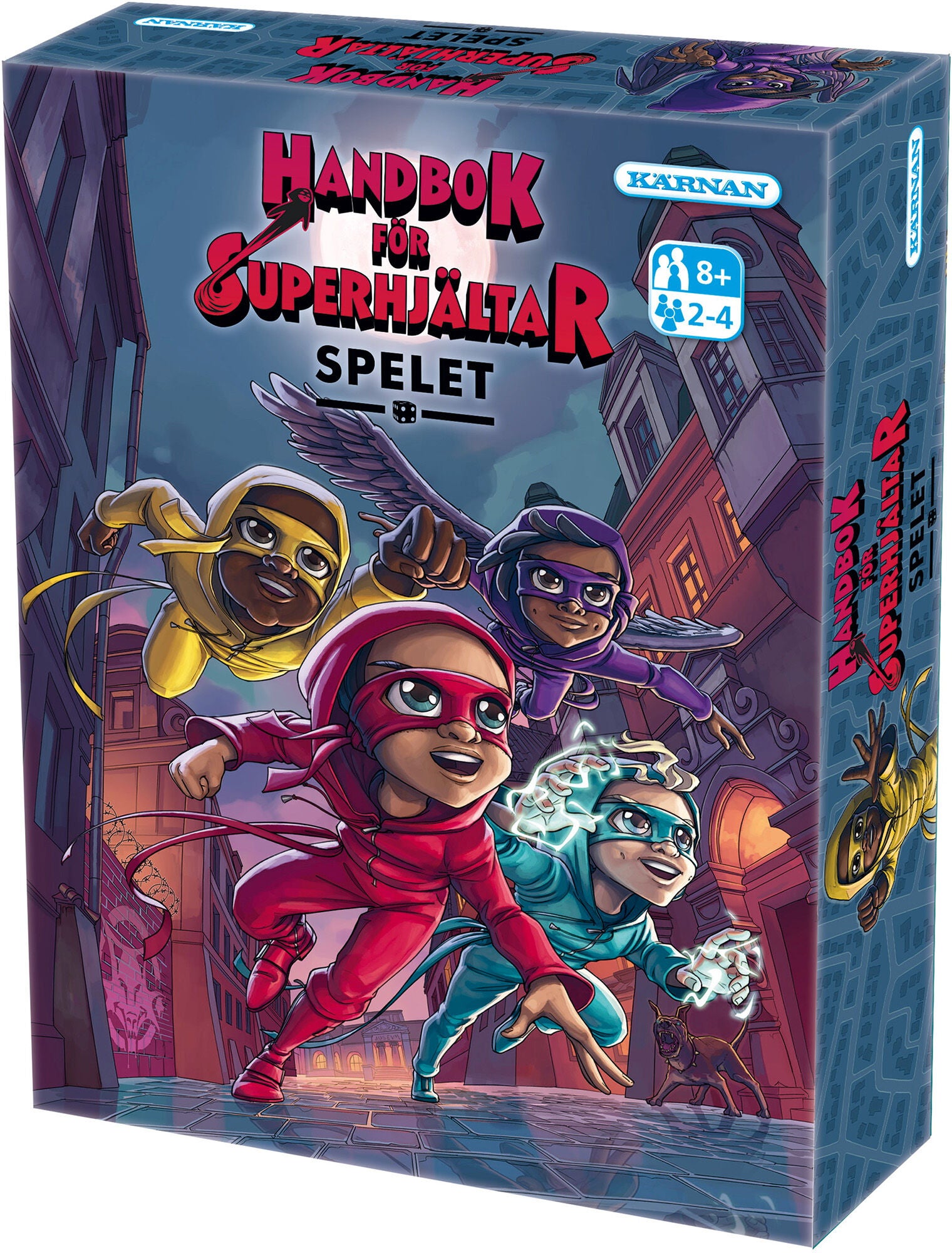 Handbok för Superhjältar-spelet|