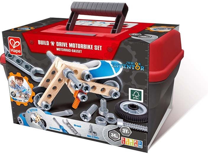 Hape Motorcykel Set|