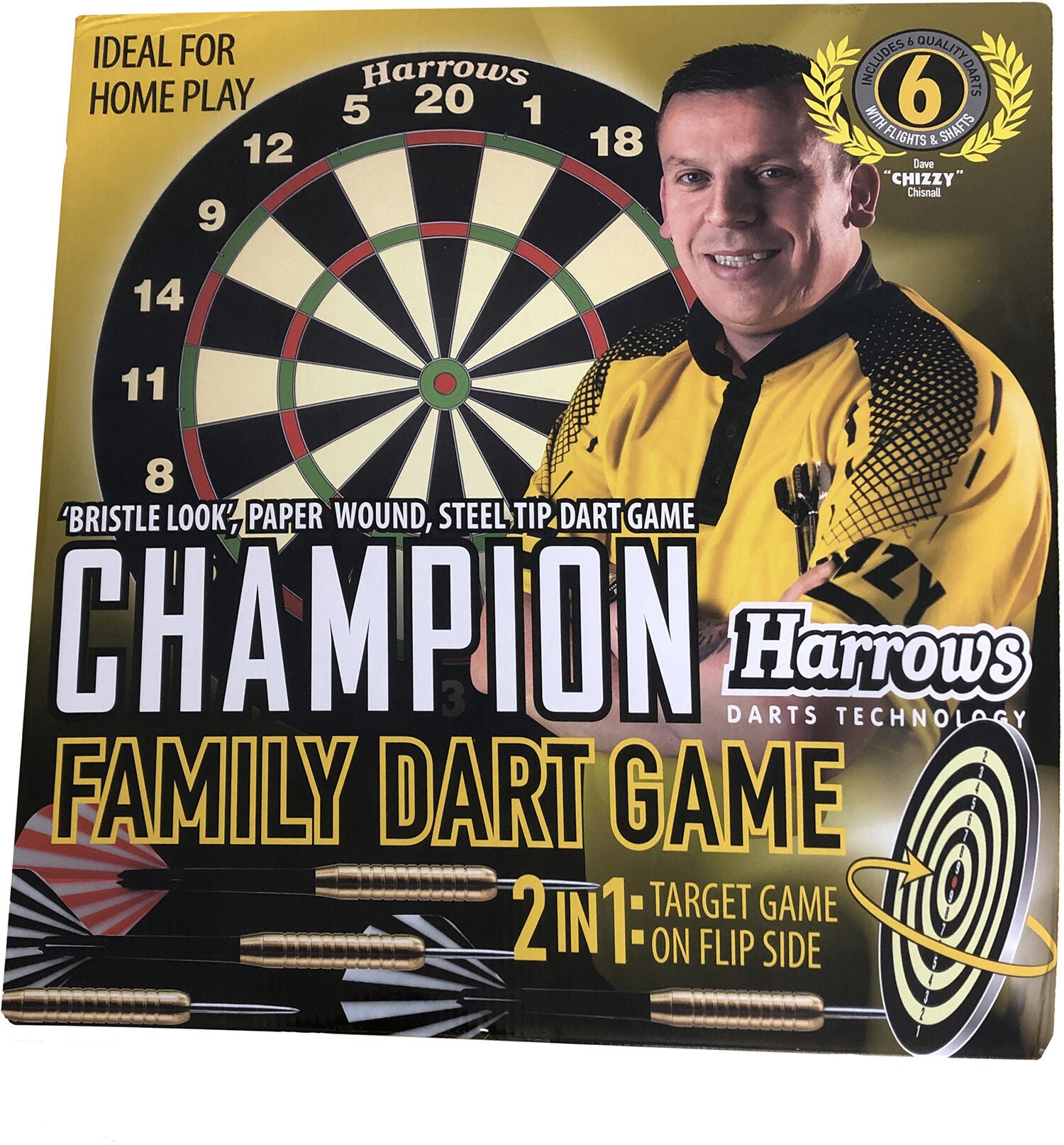 Harrows Champion Family Dart game 2 in 1 Darttavla|