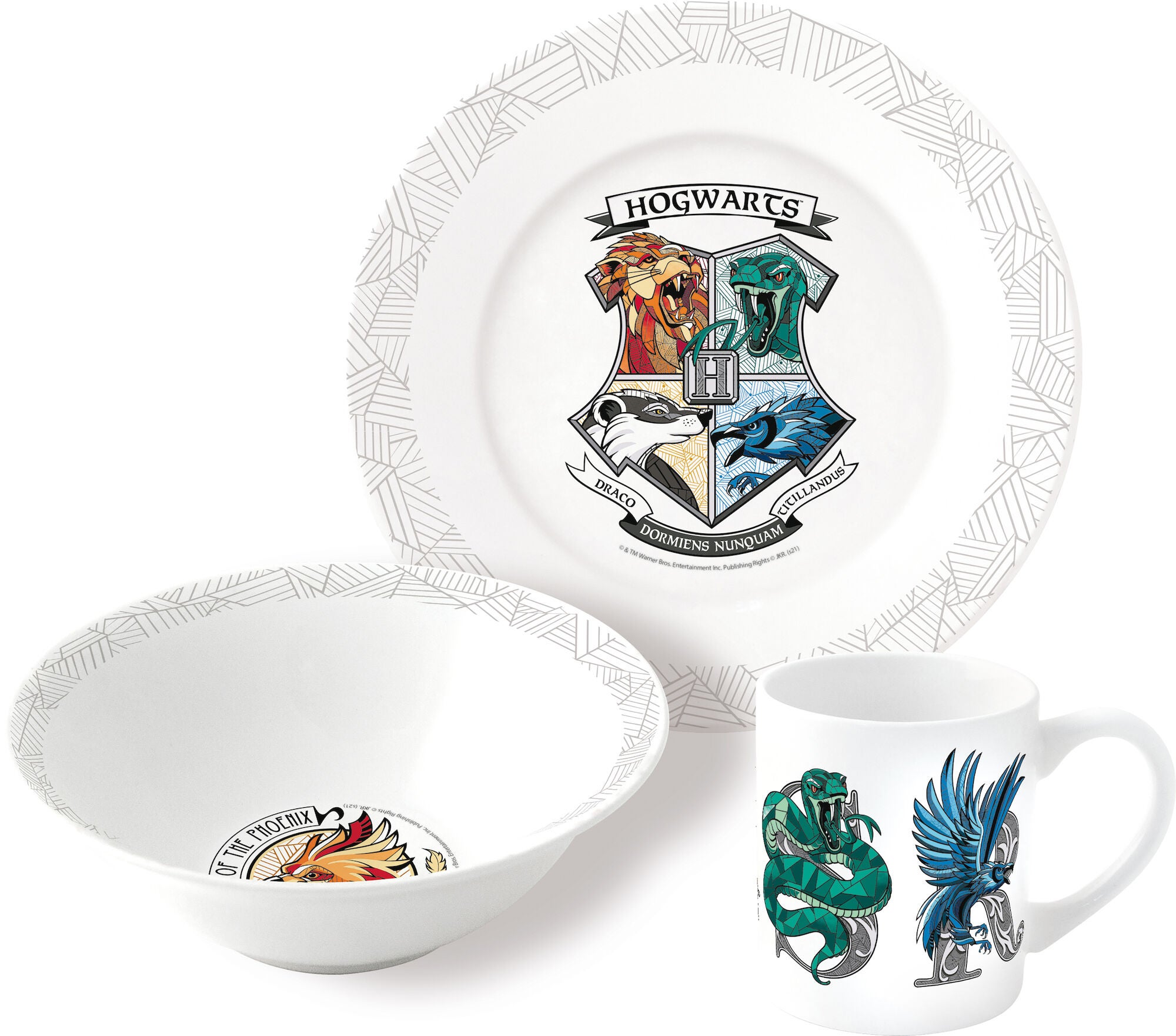 Harry Potter Matset Keramik 3-pack|