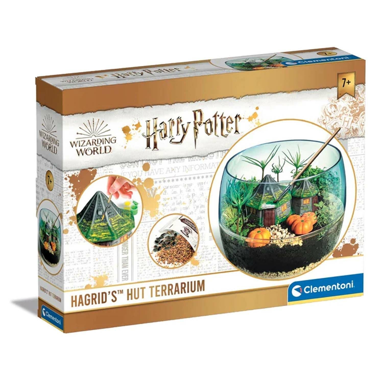 Harry Potter Pysselset Hagrid's Stuga Terrarium|