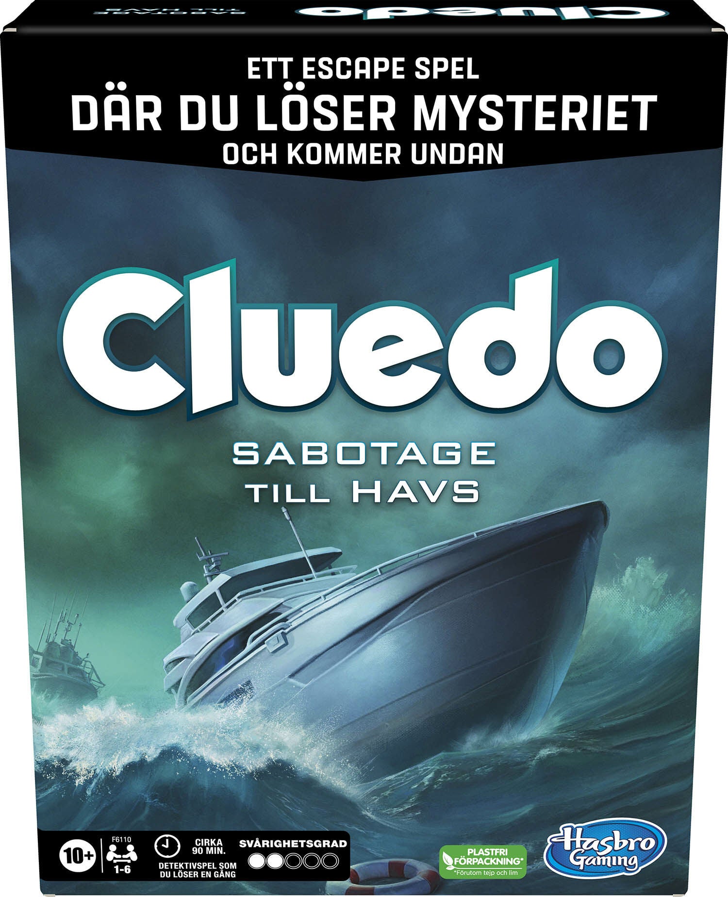 Hasbro Cluedo Spel Escape Sabotage Till Havs|