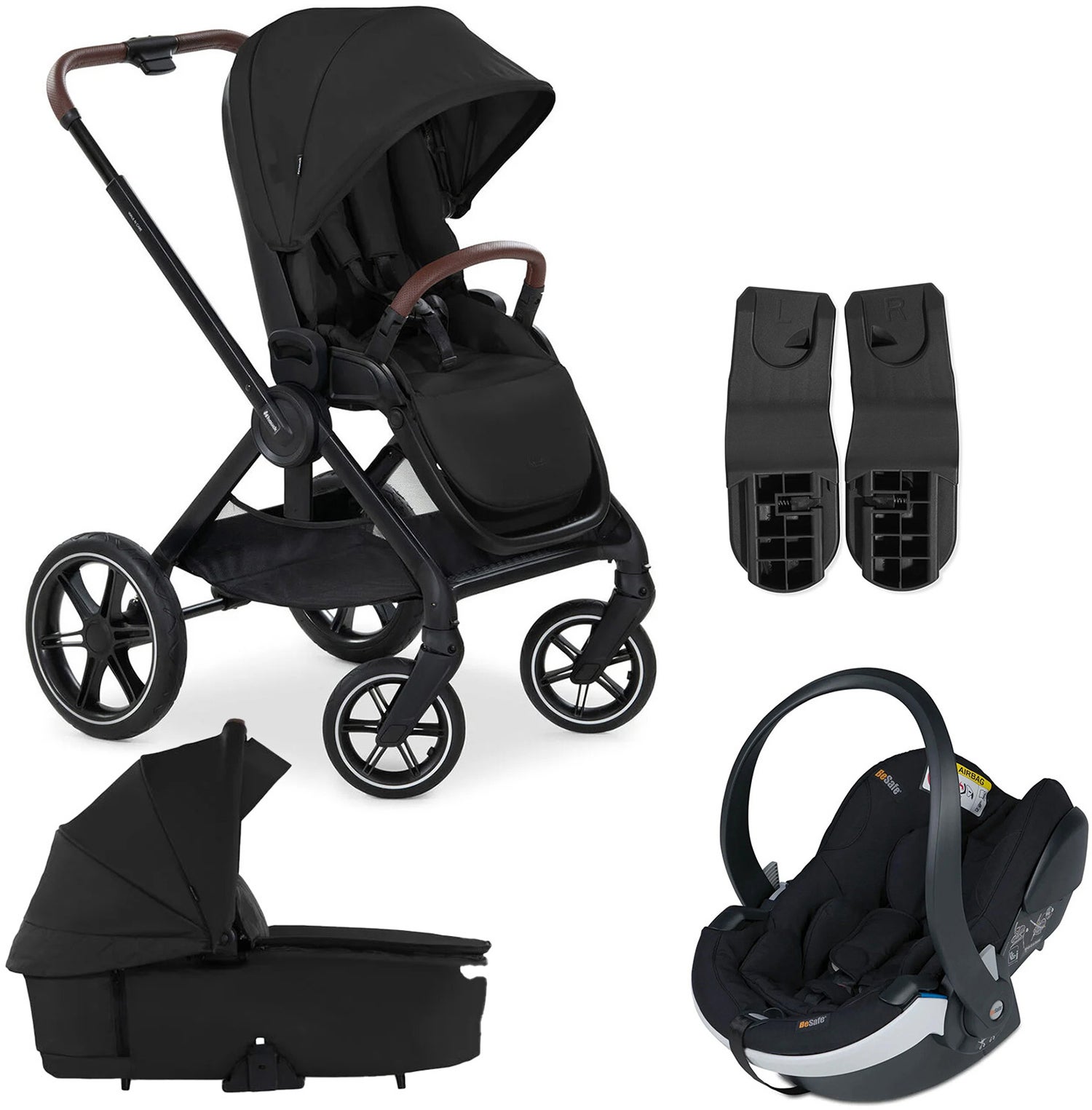 Hauck Walk N Care Duovagn inkl. BeSafe iZi Go Modular X2