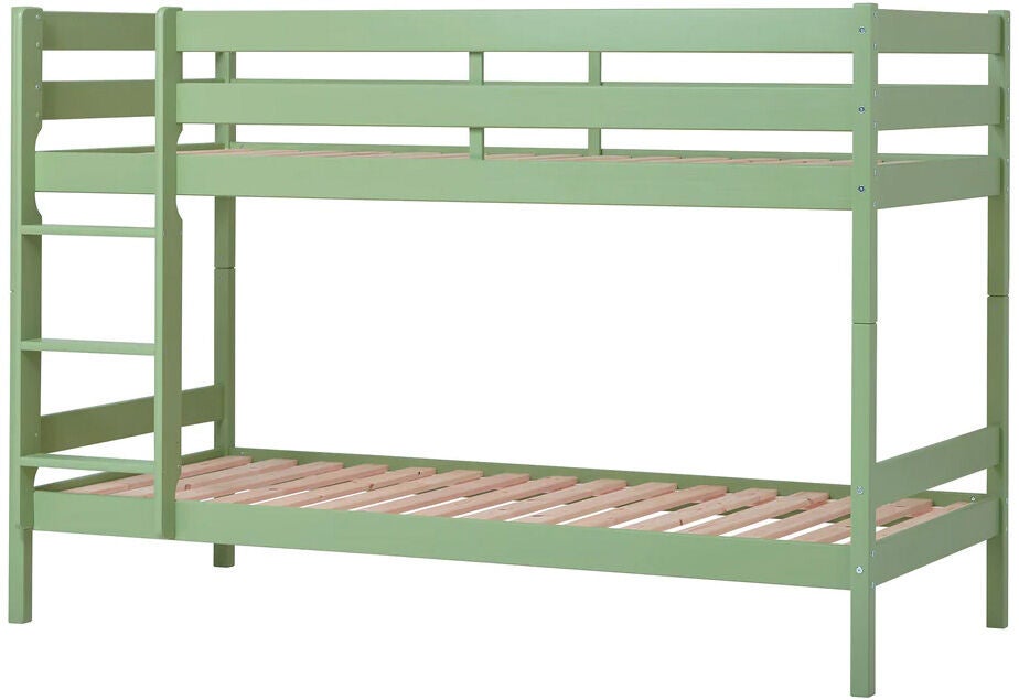 Hoppekids ECO Comfort Våningssäng 90x200|Ljusgrön