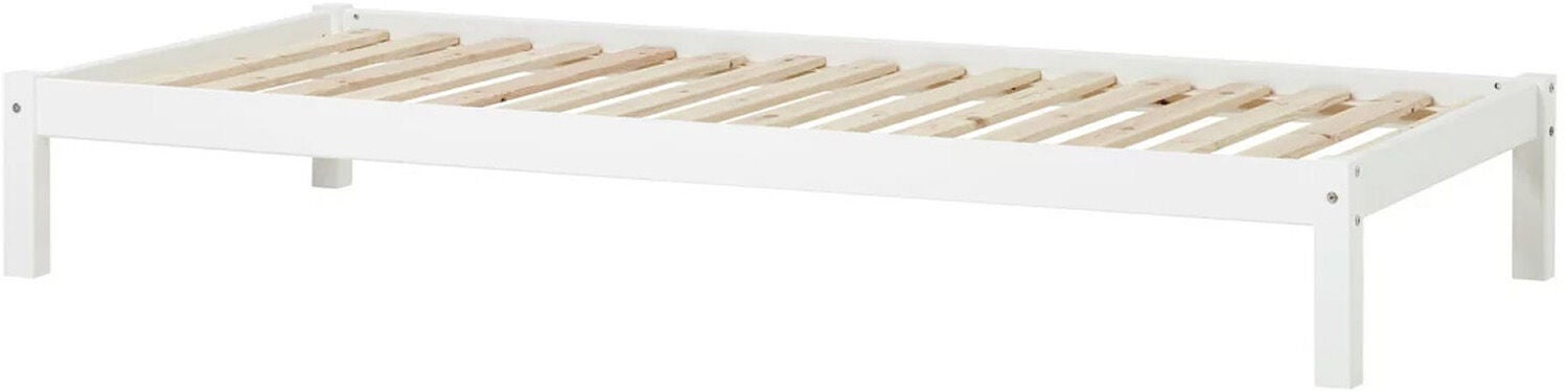 Hoppekids Flat 90x200 Säng|Vit