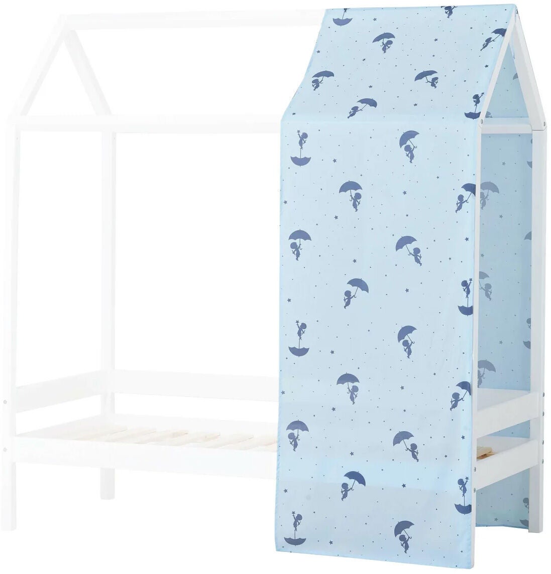 Hoppekids Ole Lukoie Sänggardin 70x160|Blå