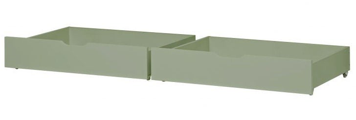 Hoppekids Sänglåda 2 pack|Pale Green