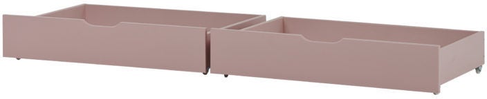 Hoppekids Sänglåda 2 pack|Pale Rose
