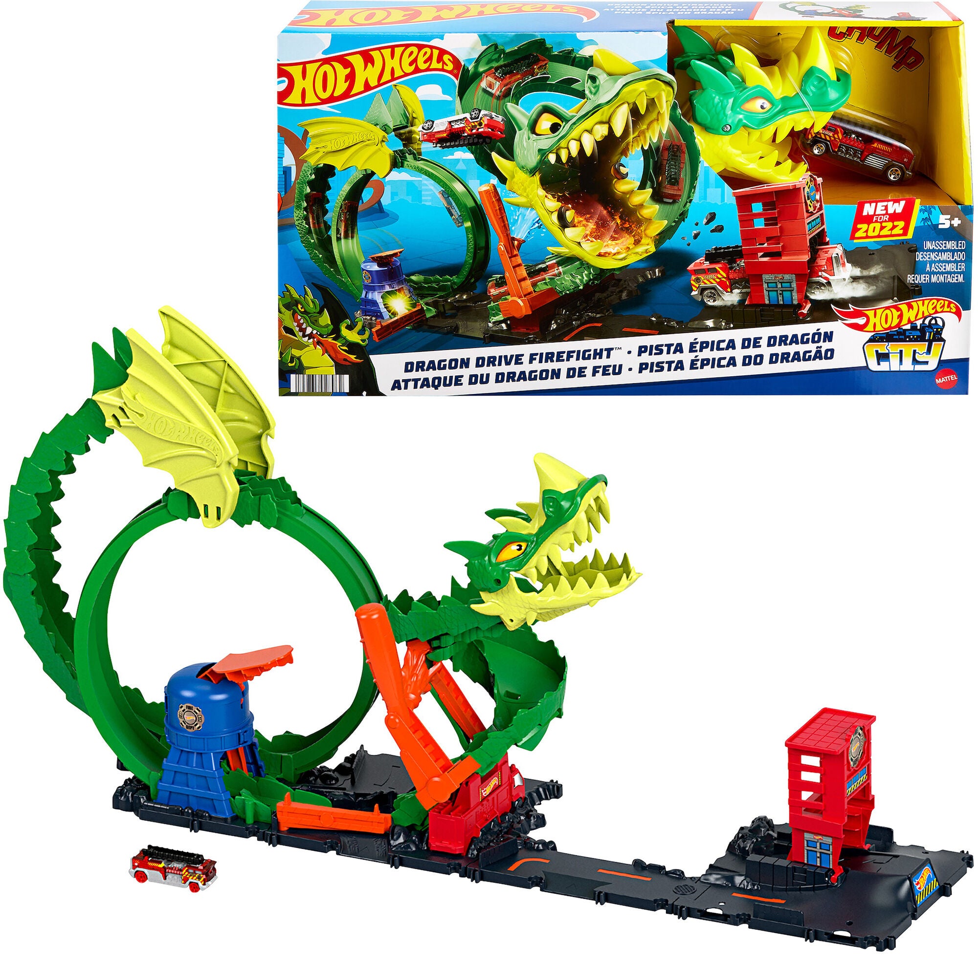 Hot Wheels Dragon Drive Firefight|