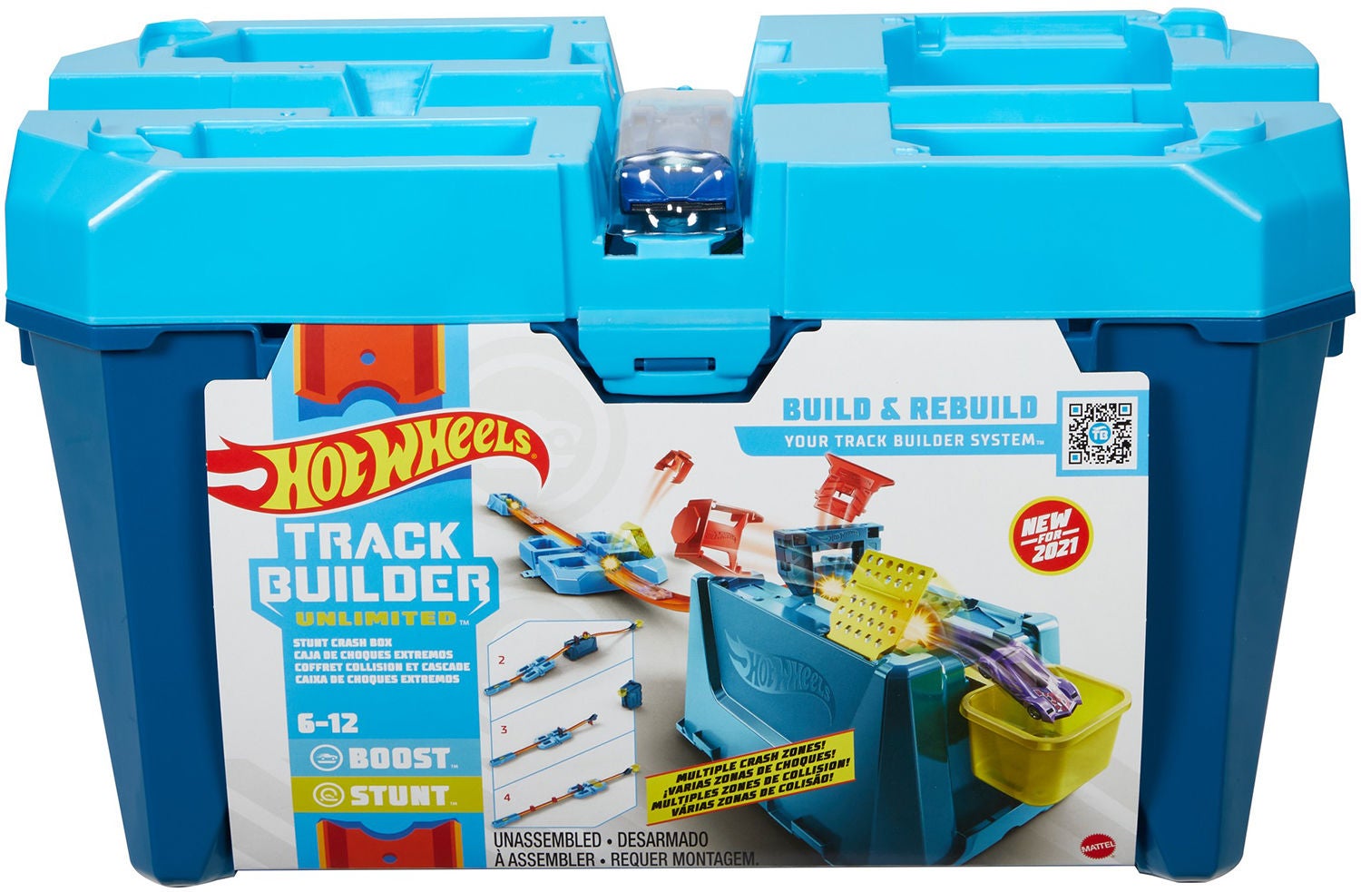 Hot Wheels Track Builder Crash Box|