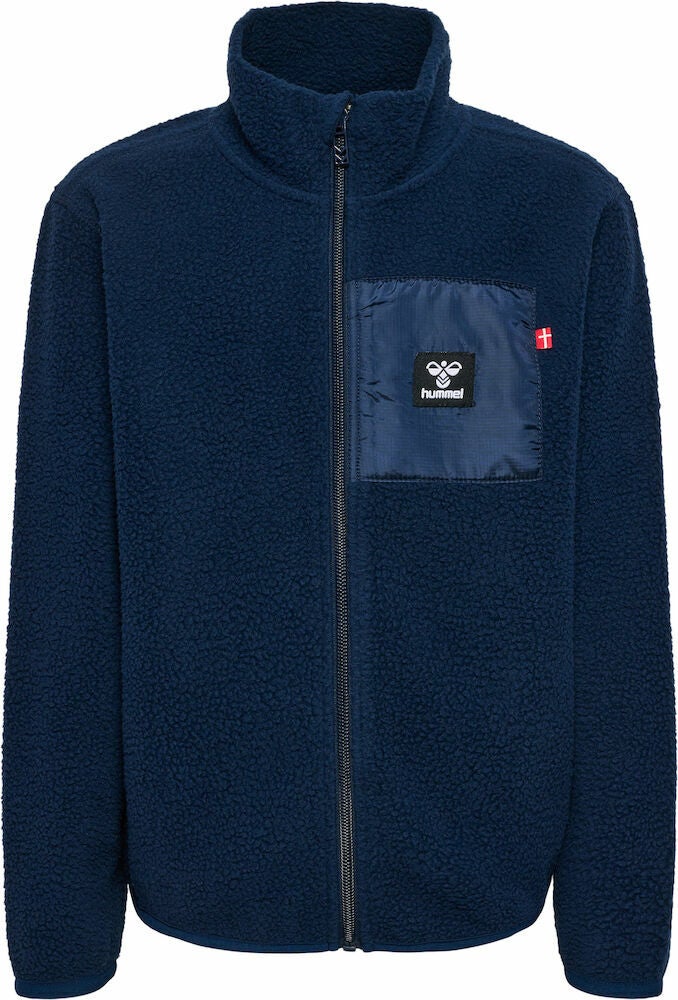 Hummel Atlas Fleecejacka Jr|Black Iris