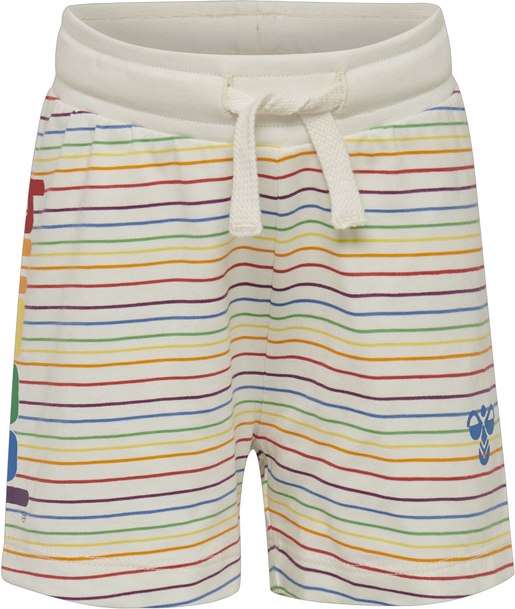 Hummel Rainbow Shorts|Whisper White