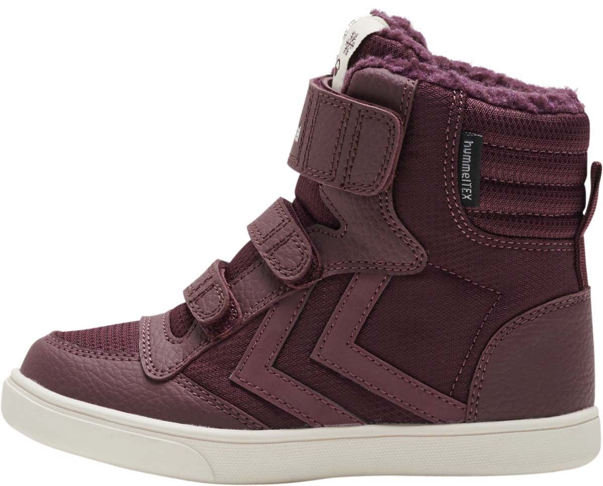 Hummel Stadil Super Poly Recycled Tex Jr Fodrade Sneakers|Windsor Wine