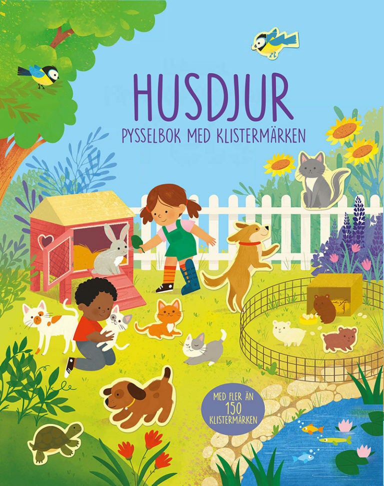 Husdjur Pysselbok Med Klistermärken