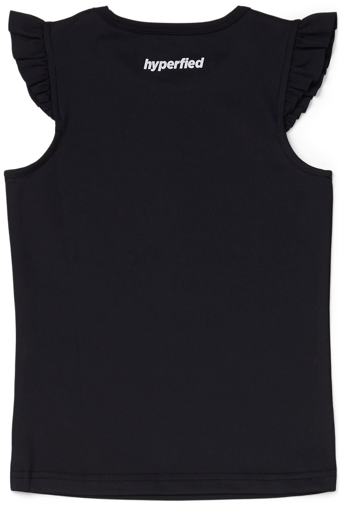 Hyperfied Frill Tank Top|Anthracite 98-104