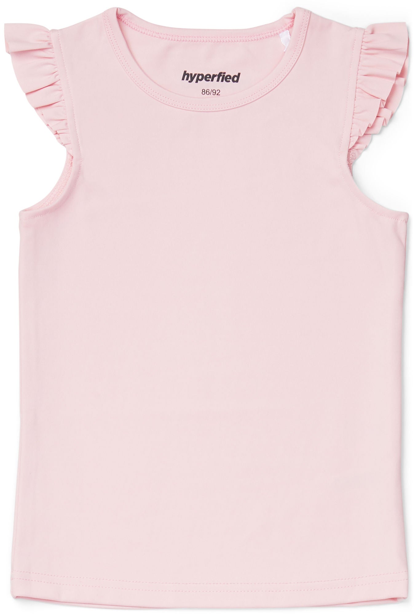 Hyperfied Frill Tank Top|Chalk Pink 110-116