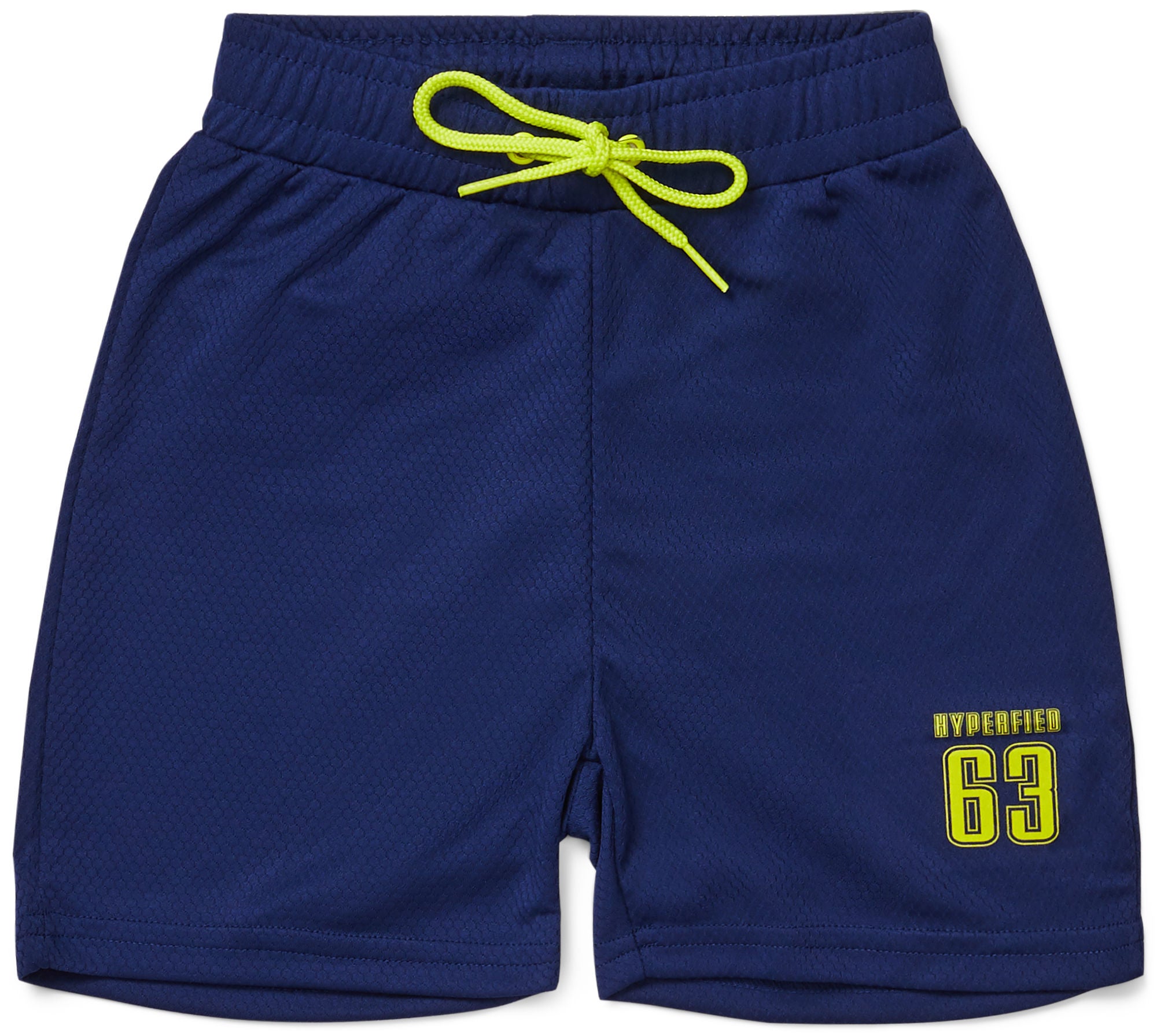 Hyperfied Logo Shorts|Medieval Blue 110-116