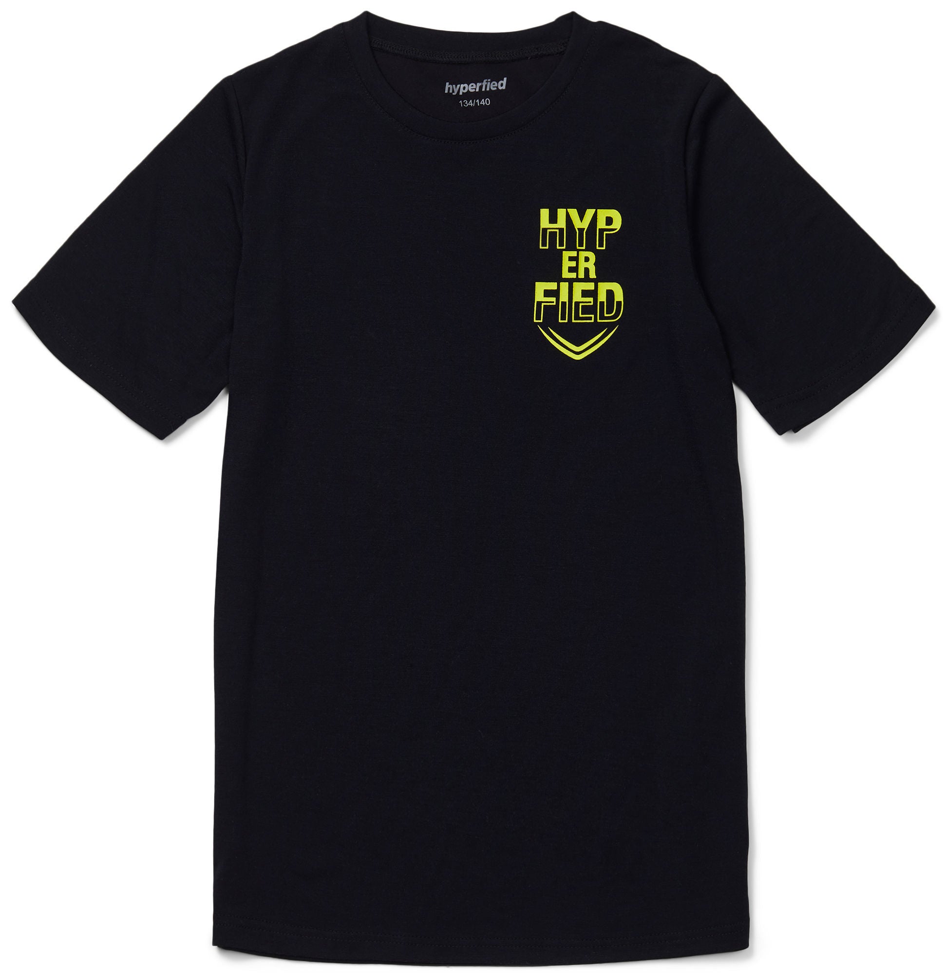 Hyperfied Neo Logo T-Shirt|Anthracite 122-128