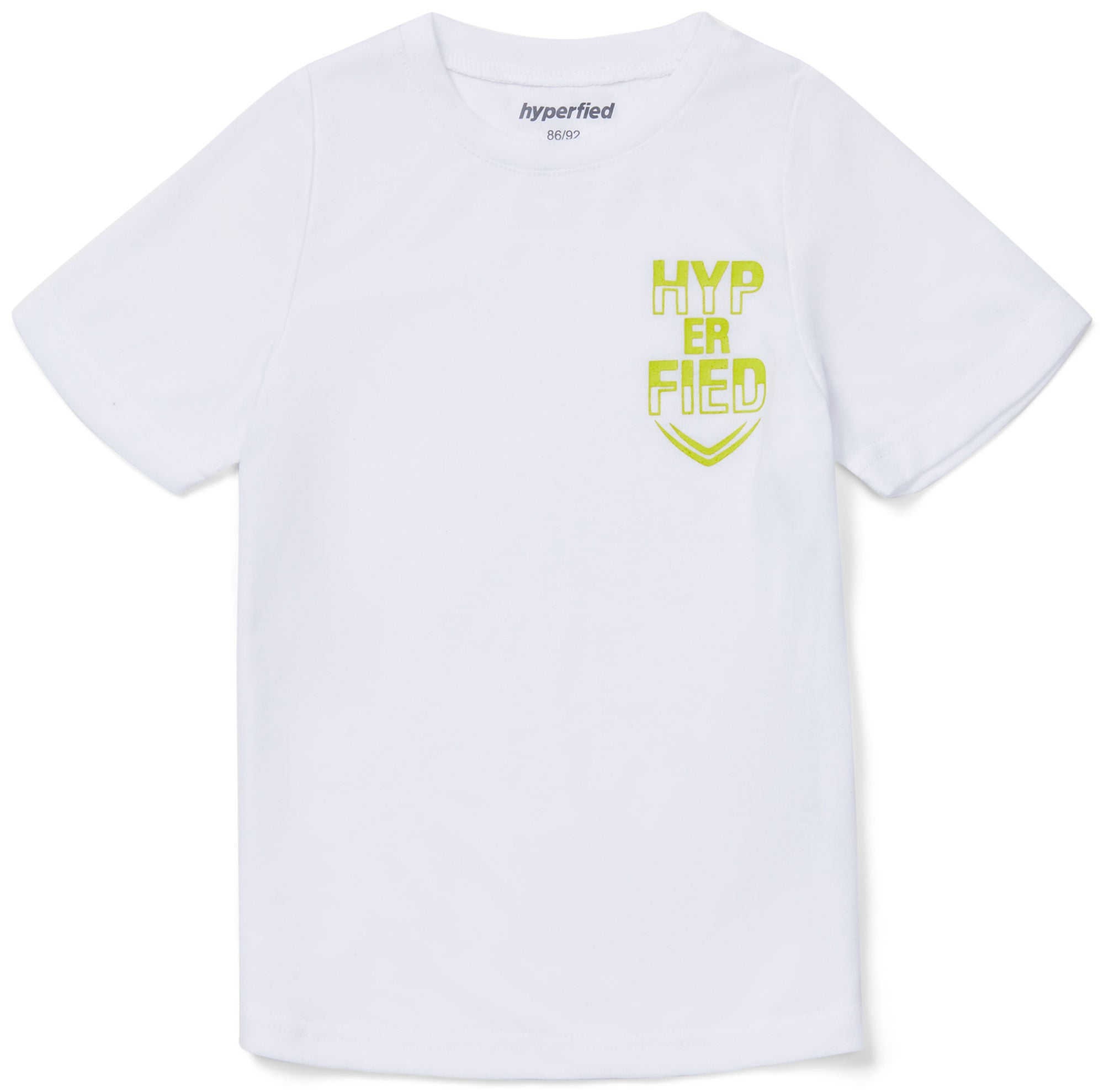 Hyperfied Neo Logo T-Shirt|Bright White 86-92
