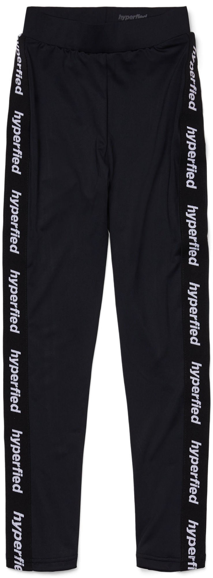 Hyperfied Tape Logo Tights|Anthracite 134-140