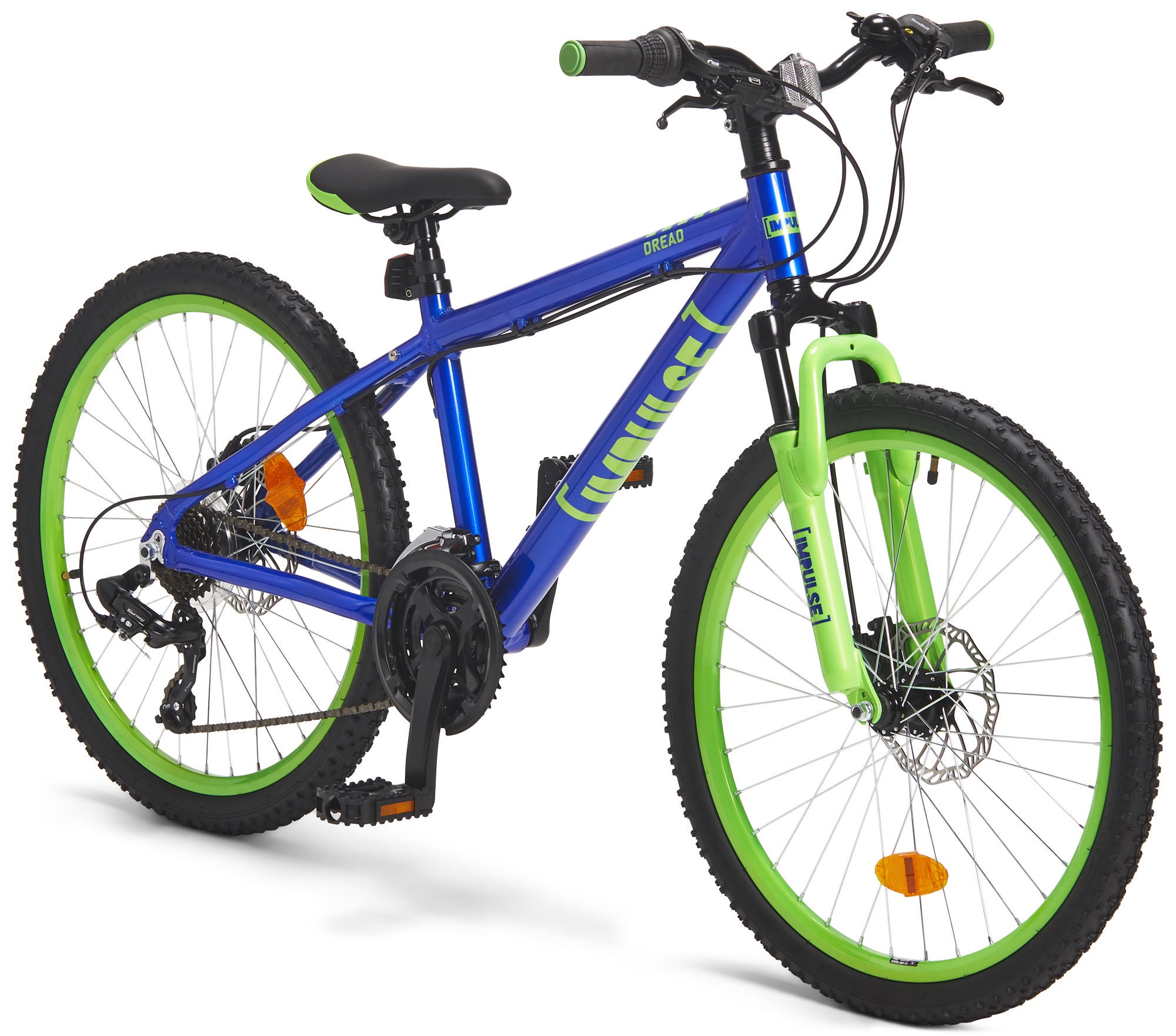 Impulse Premium Dread Mountainbike 24 tum|Blue/Green