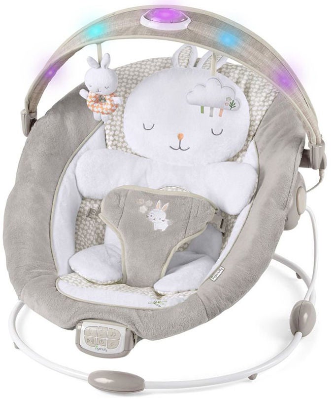 Ingenuity InLighten Babygunga Twinkle Tails|Grey