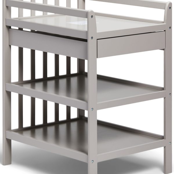 JLY Dream Skötbord m Förvaring|Warm Grey