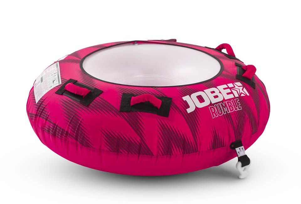 JOBE Rumble Towable Funtube Badring 1 Person|Rosa