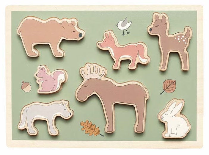 Jabadabado Pussel forest|7 bitar