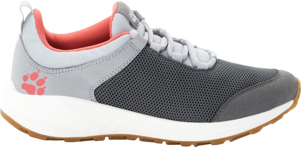 Jack Wolfskin Coogee Low Sneaker|Dark Grey/Rose