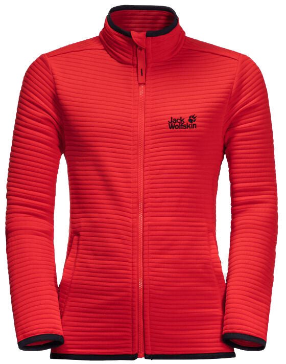 Jack Wolfskin Modesto Stretchfleece Jacka|Peak Red