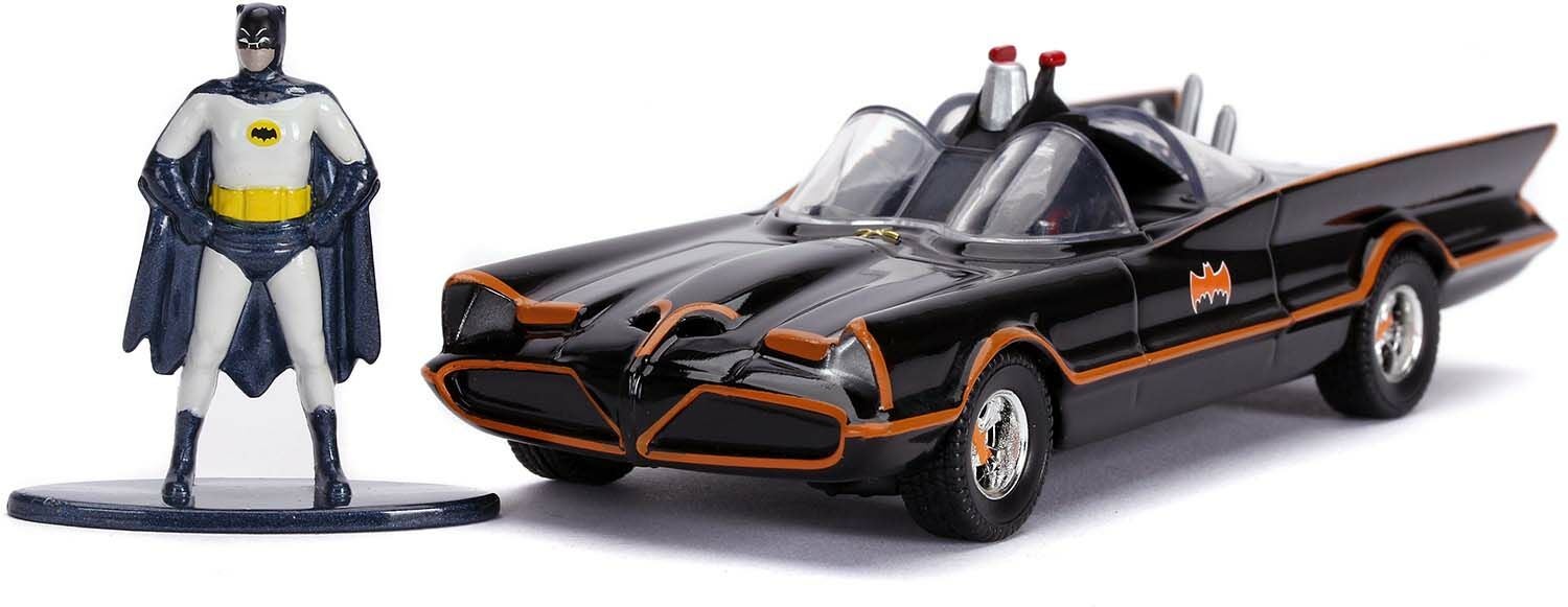 Jada Toys Batman Bil med Figur 1989 Batmobile 1:32|