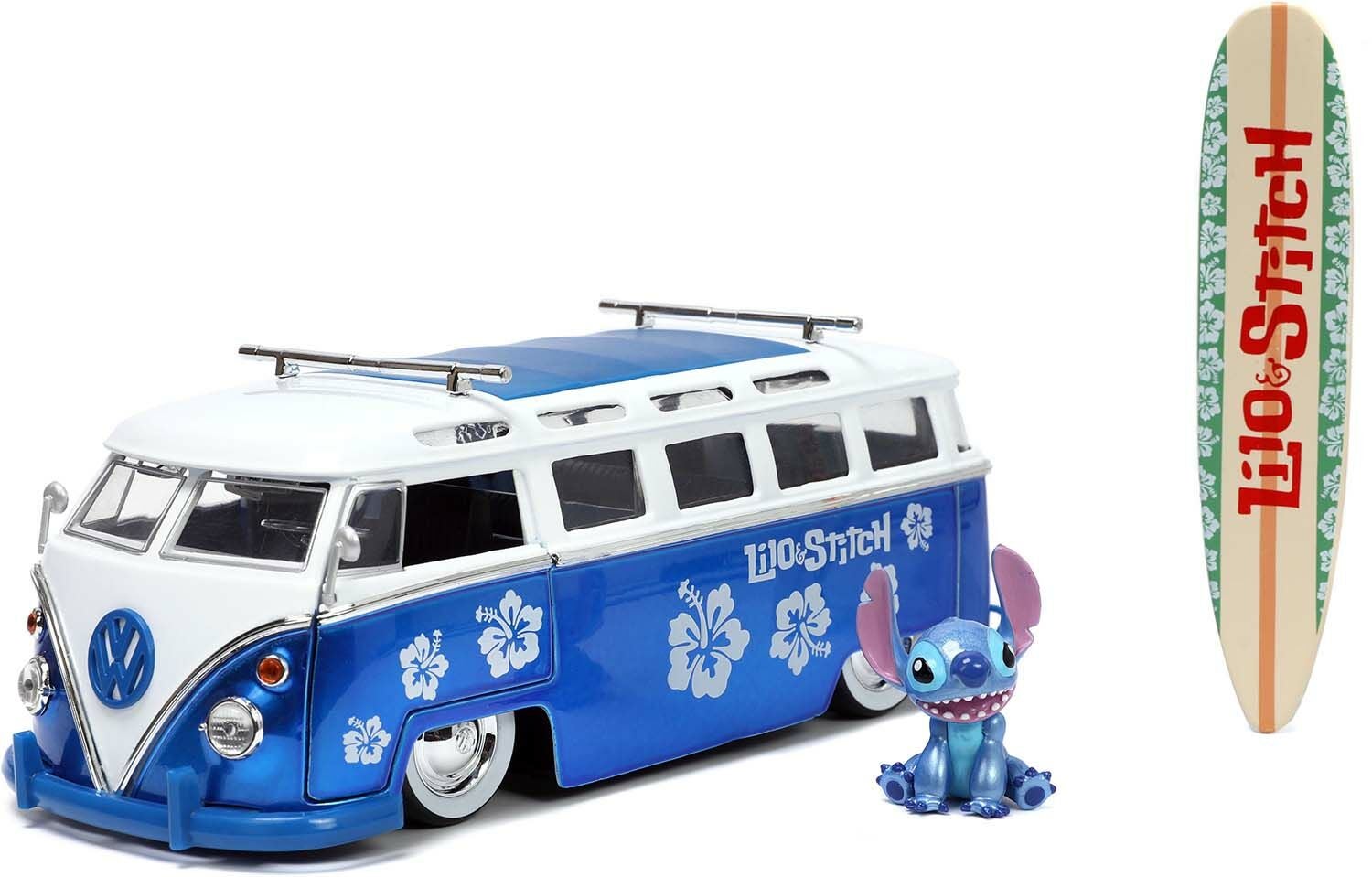Jada Toys  Disney Lilo &  Stitch Folkabuss med Stitch-figur 1:24|